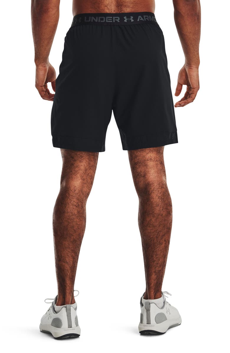 Under Armour UA Vanish Woven 6-Inch Athletic Shorts, Alternate, color, 001 Black