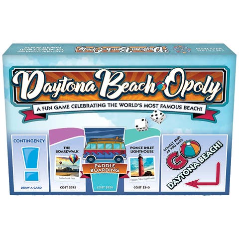 Daytona Beach Opoly Board Game