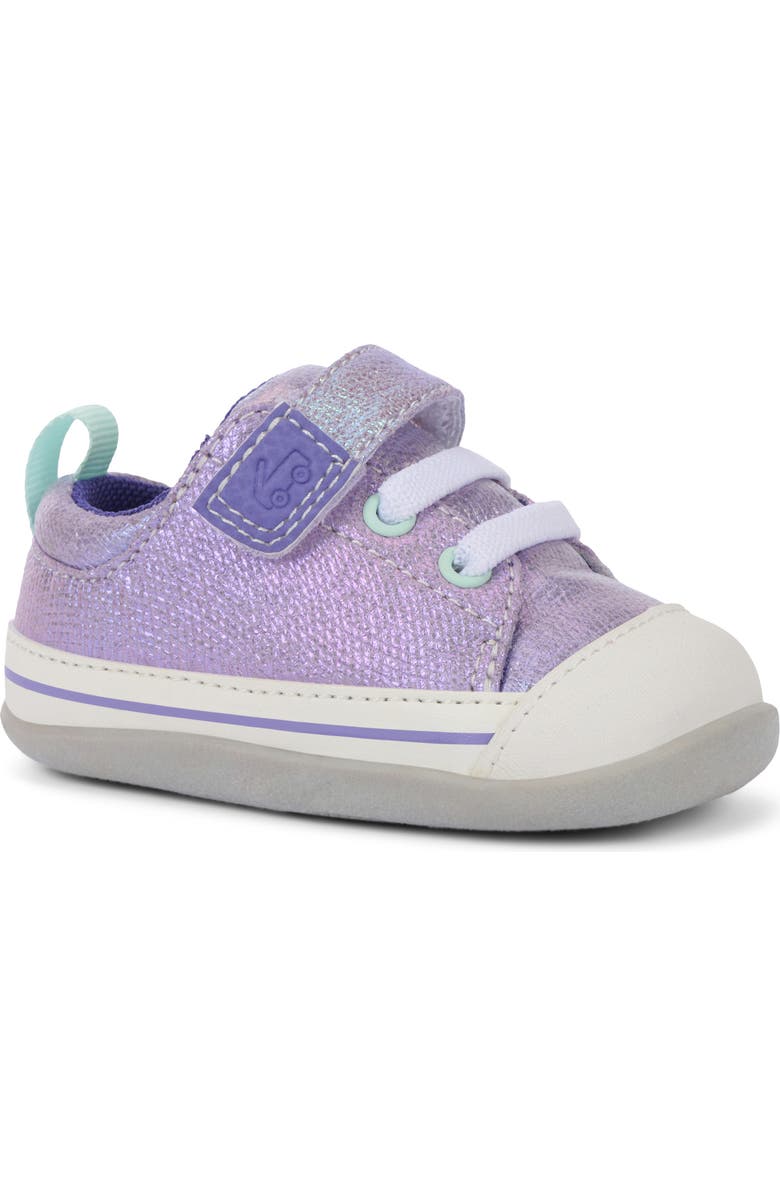See Kai Run Kids' Mini Stevie Sneaker, Main, color, Purple Metallic