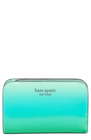 Kate Spade New York Morgan Ombré Saffiano Leather Wallet In Multi