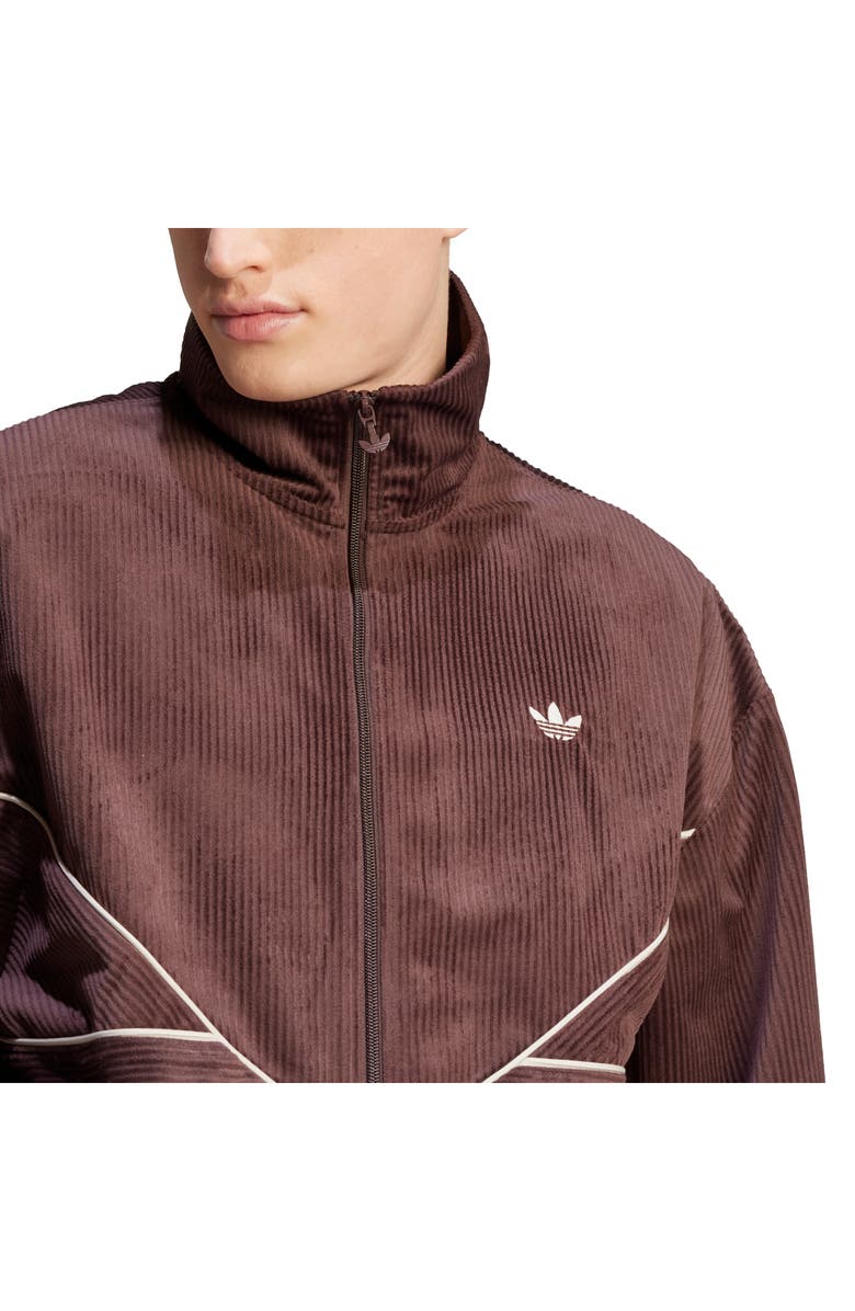 adidas Originals Recycled Polyester Corduroy Track Jacket, Alternate, color, 