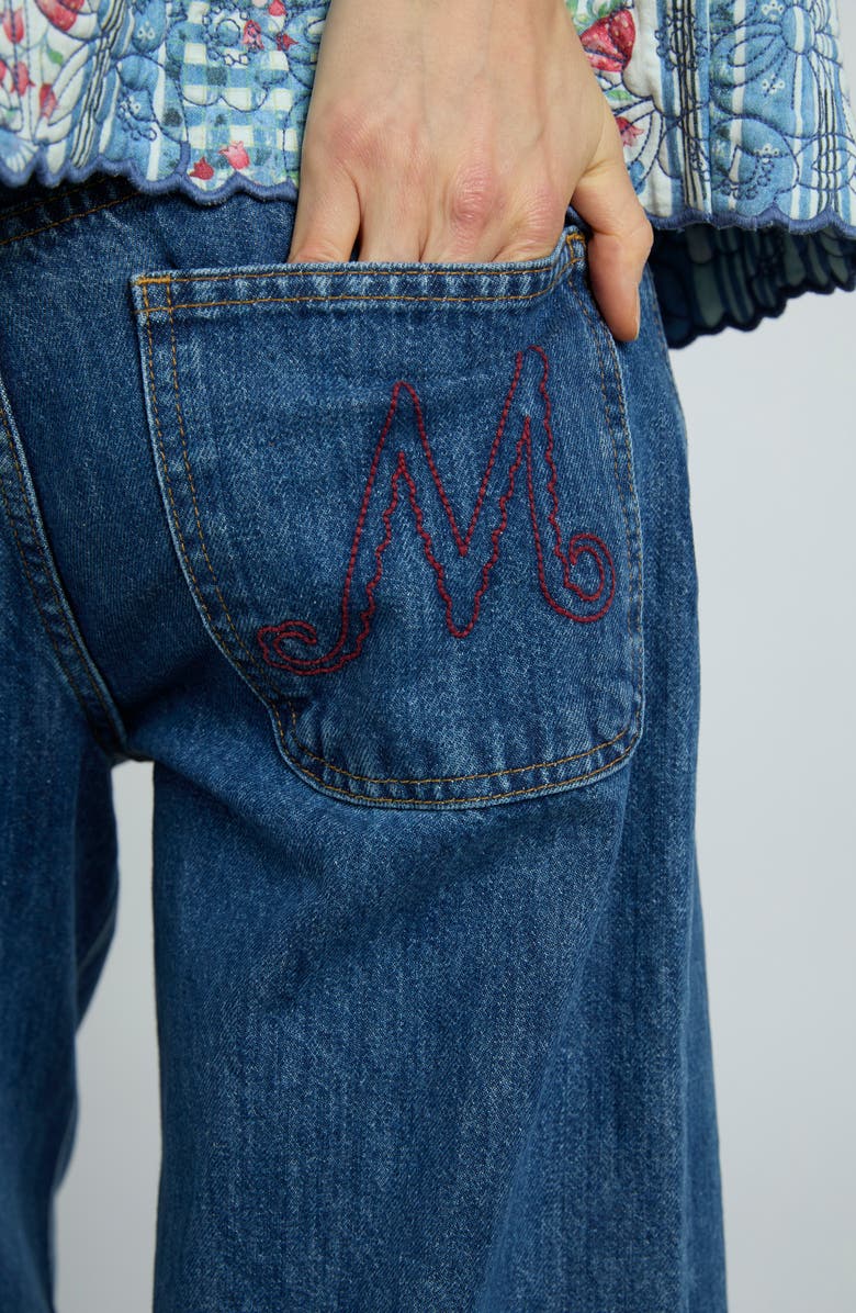 Damson Madder Sylvie Selvedge Jeans, Alternate, color, Blue