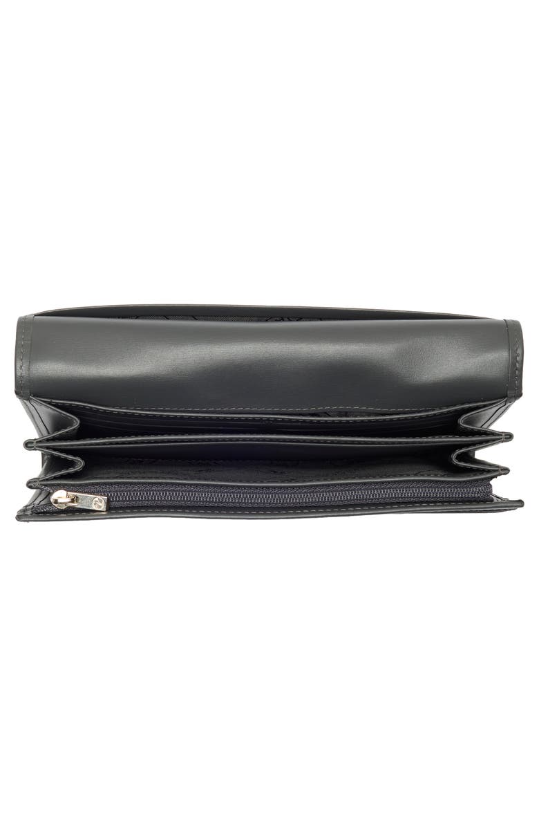Leather Flap Wallet