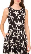 Halogen® Botanical Embellished Sleeveless Shell