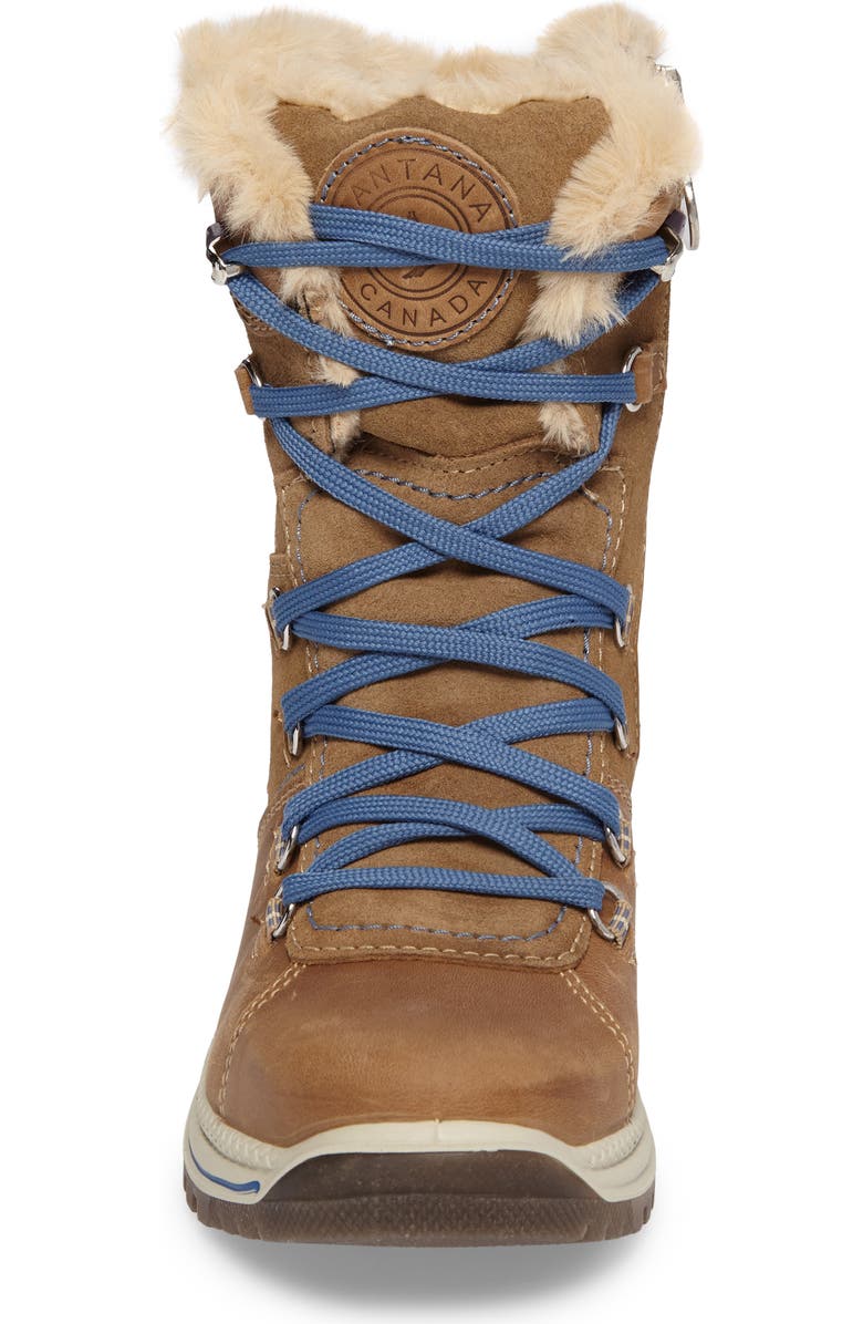 Santana Canada Majesta 2 Faux Fur Lined Waterproof Boot, Alternate, color,