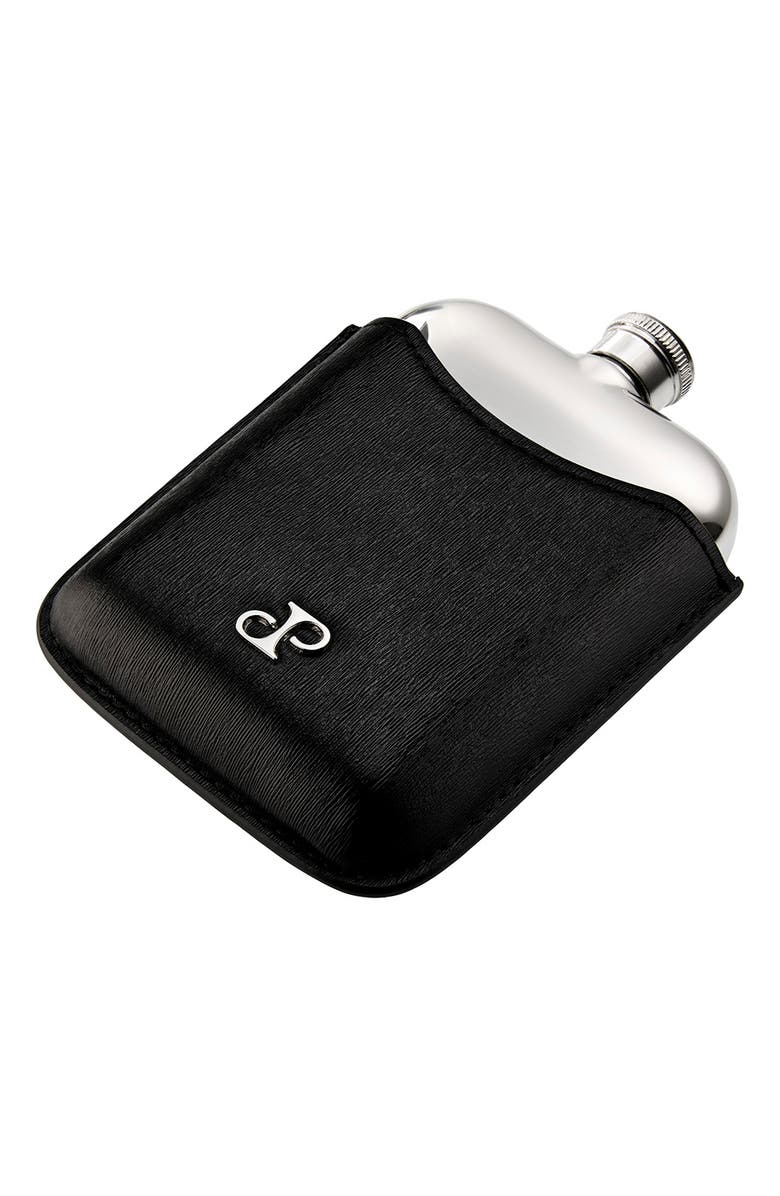 WOLF Philipp Hip Flask, Alternate, color, Black