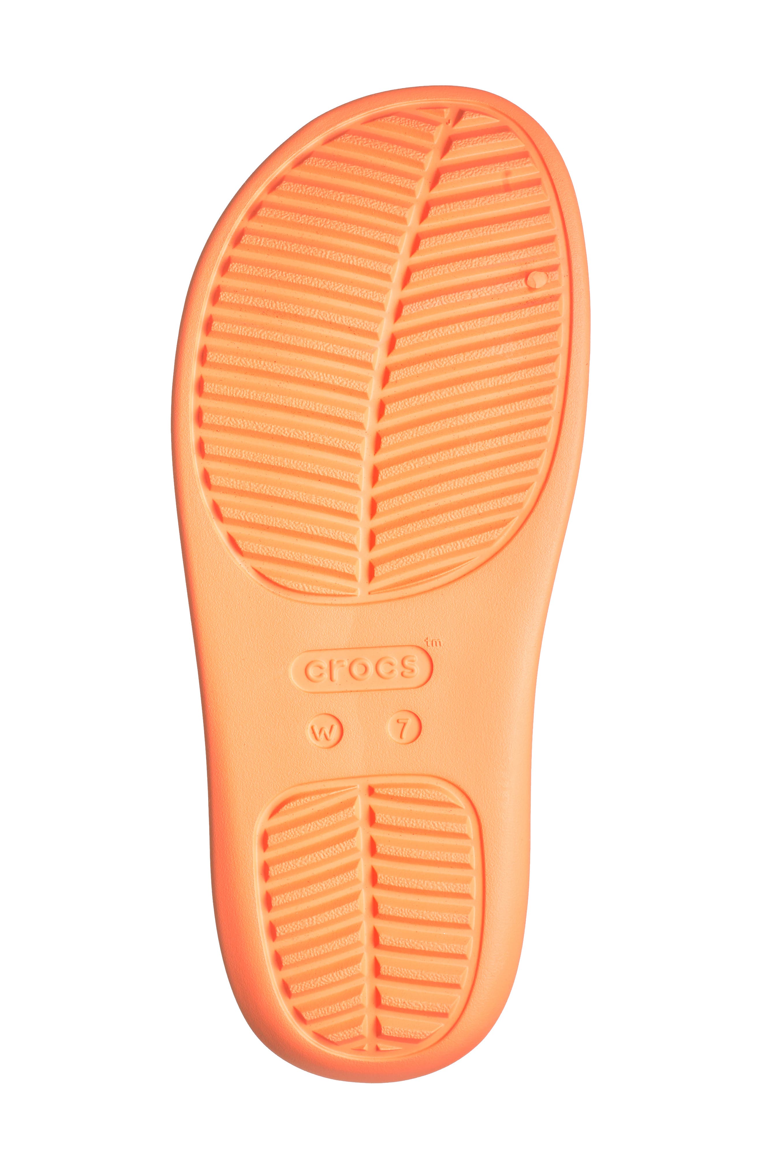 CROCS Getaway Platform Slide Sandal, Alternate, color, Sunkissed