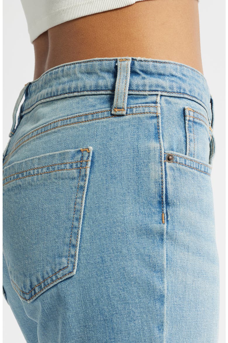 Low Rise Bootcut Jeans, Alternate, color, PRESLEY BLUE TINT WASH