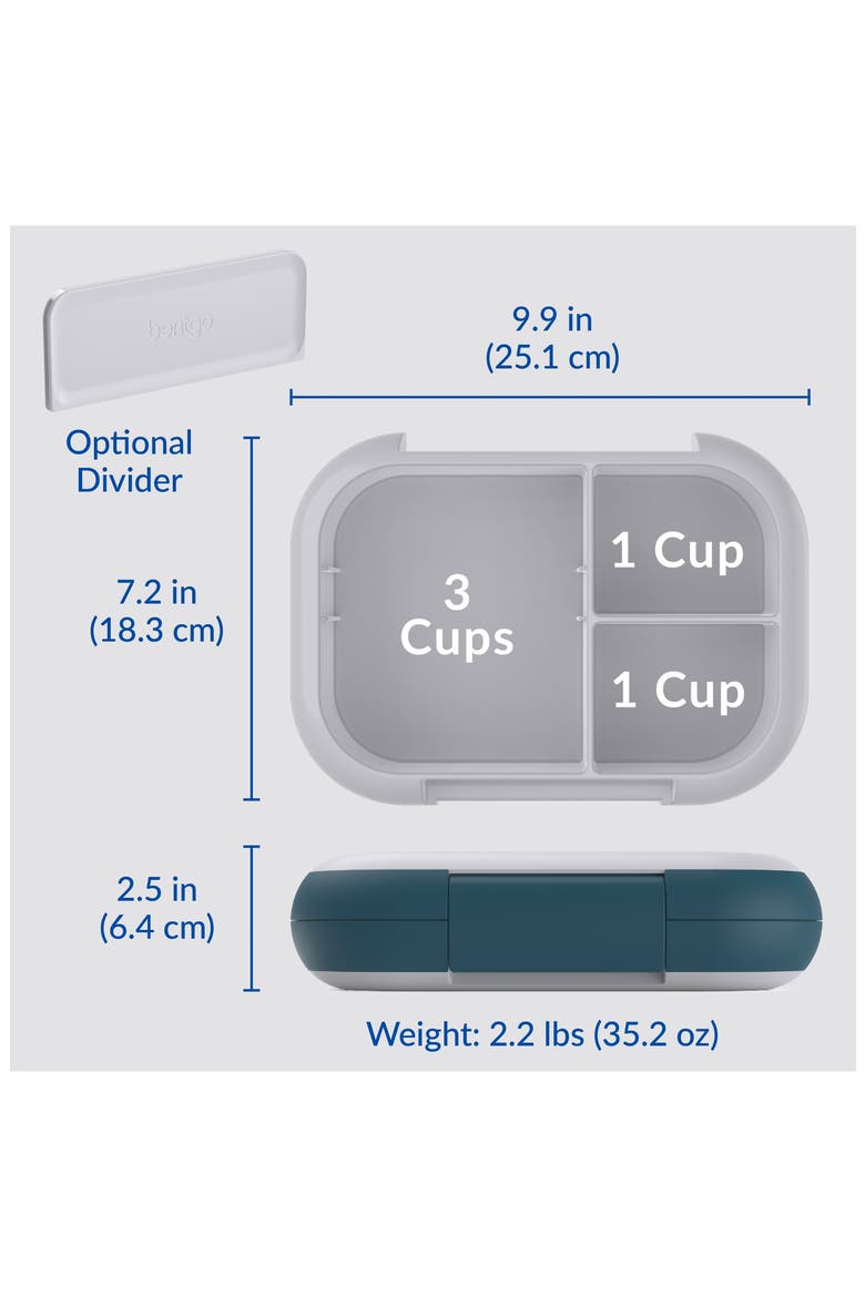 Chill Leak-Proof Lunch Box, Alternate, color, TEAL