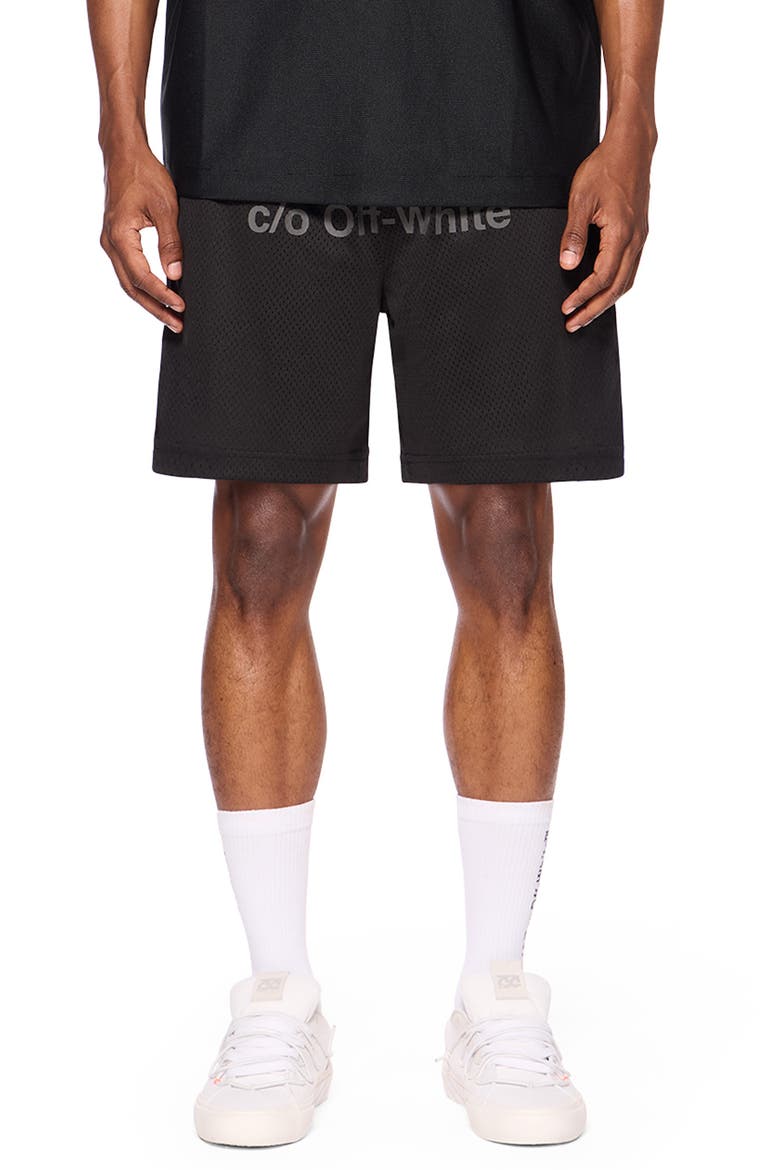 Lab Mesh Shorts, Main, color, BLACK