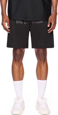 L/AB C/O OFF-WHITE Lab Mesh Shorts
