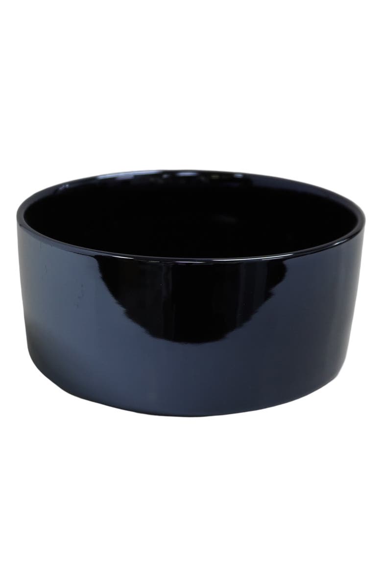 Bark by Dog Luigi Luxe Dog Bowl, Main, color, Gray