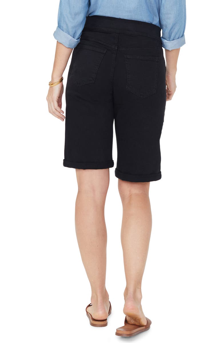 NYDJ Roll Cuff Pull-On Denim Shorts, Alternate, color, 