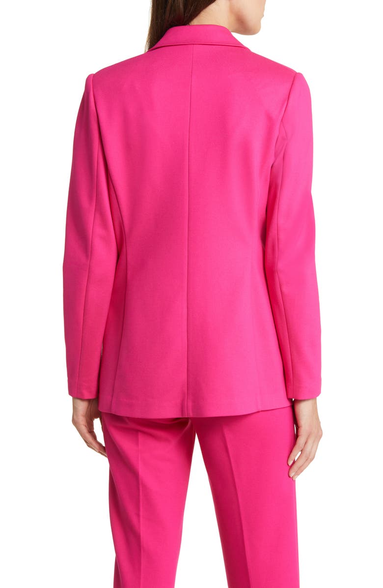 Anne Klein Open Front Knit Blazer, Alternate, color, 