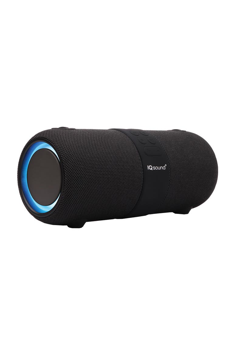 Portable Bluetooth Fabric Speaker with TWS, Alternate, color, Black