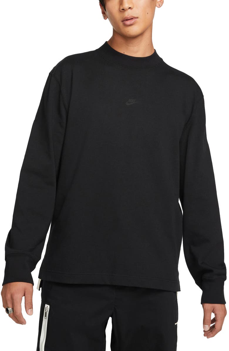 Nike Sportswear Essentials Cotton Mock Neck, Main, color,