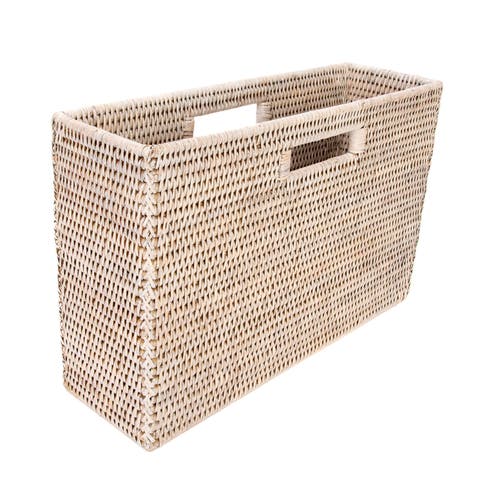 Artifacts Rattan Rectangular Magazine Holder