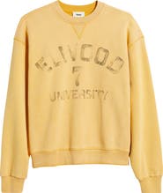 Elwood University Crewneck Graphic Sweatshirt