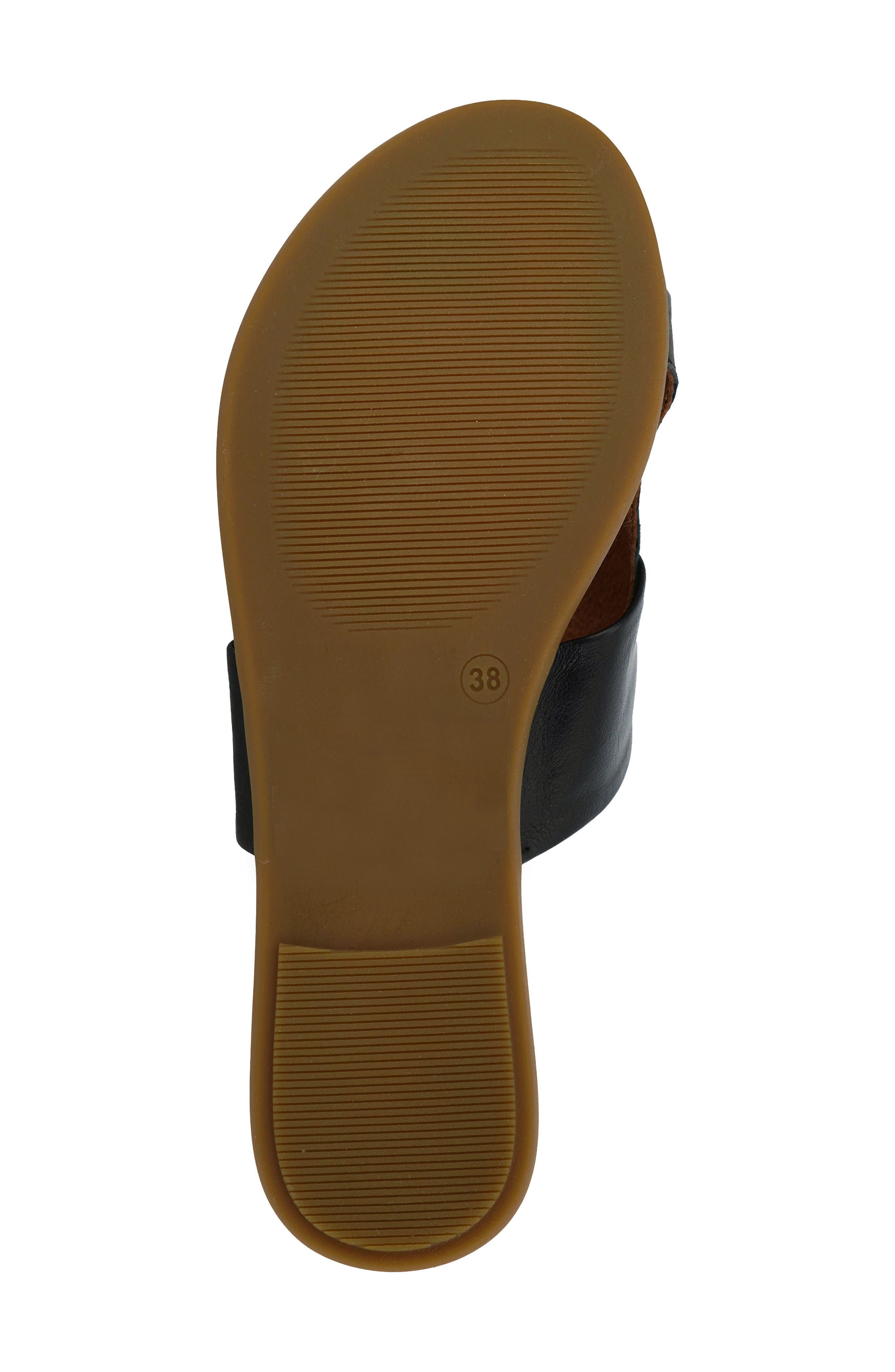 Unity in Diversity Leather Toe Loop Sandal, Alternate, color, 