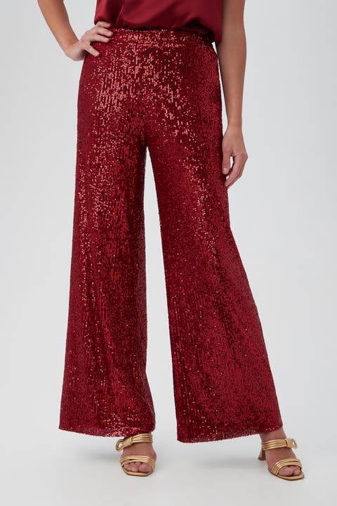 Atarashii Wide Leg Sequin Pant