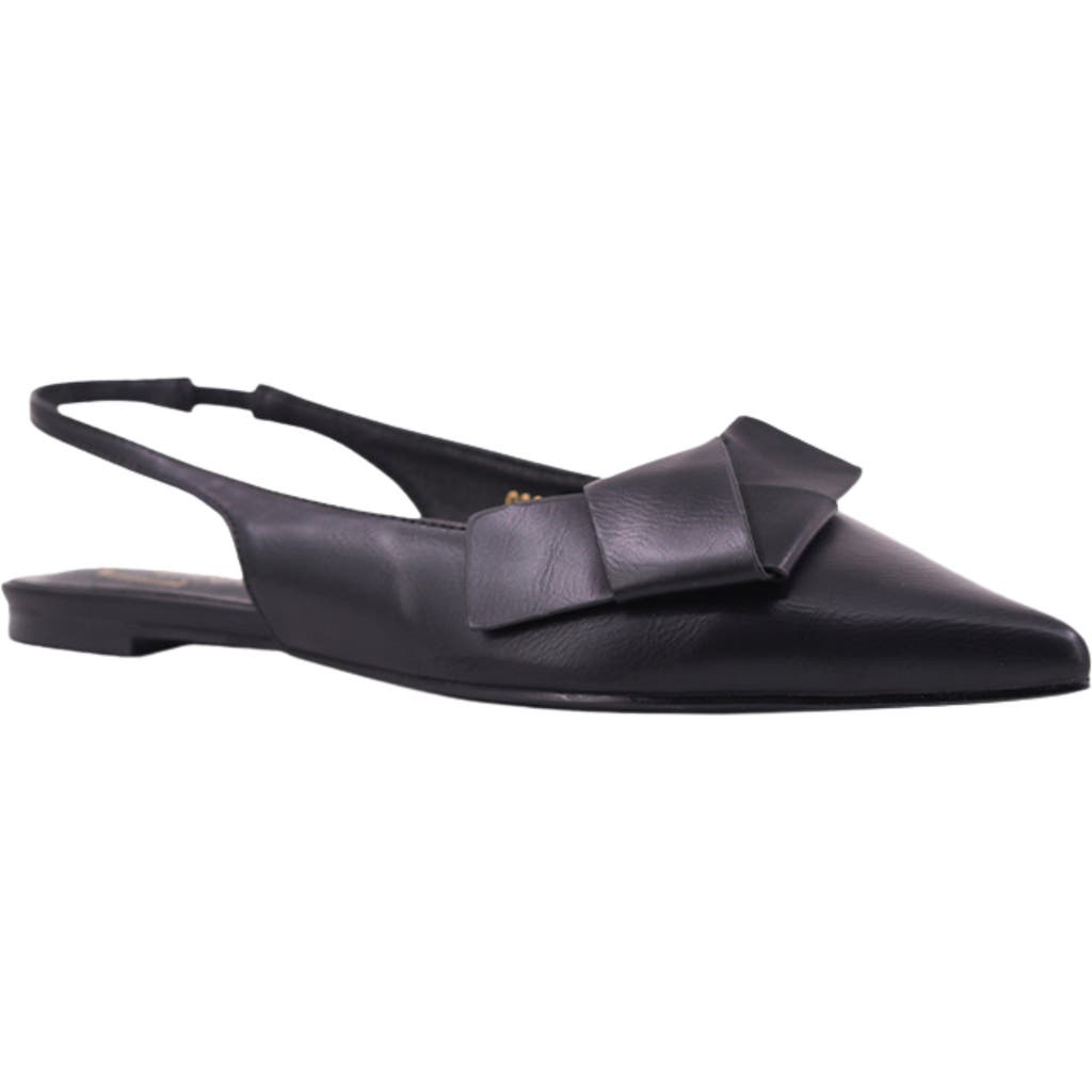 Shushop Audrey Pointed Toe Slingback Flat