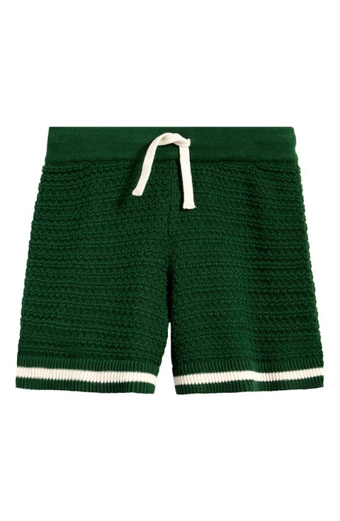 Kids' Organic Cotton Sweater Shorts