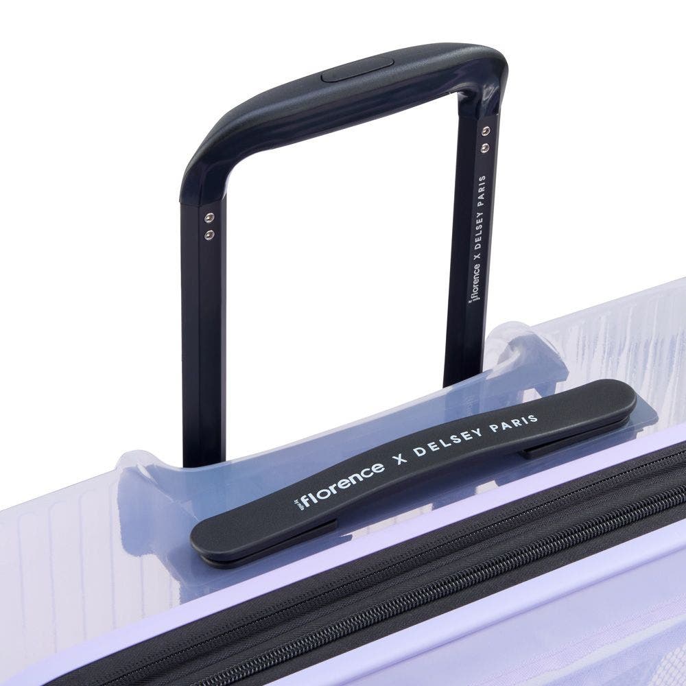 Florence by Mills Gotta Glow Expandable 29" Large Spinner, Alternate, color, Translucent Purple