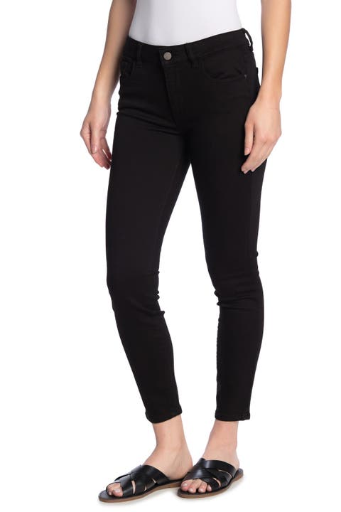 Taylor Mid Rise Ankle Crop Skinny Jeans