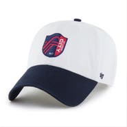 '47 Men's '47  White St. Louis CITY SC Two-Tone Clean Up Adjustable Hat