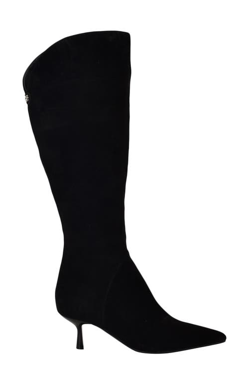 Guess Yania Pointed Toe Boot In Black