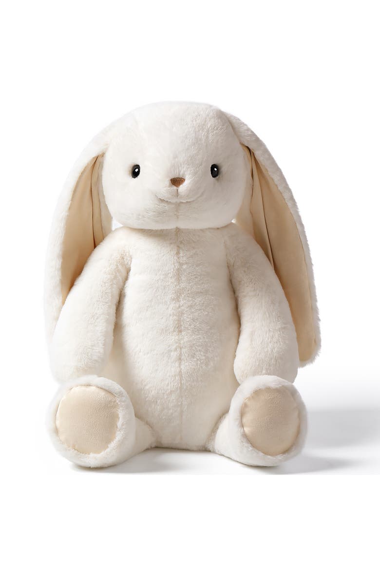 Milky Smiling Rabbit 9.8in Plush, Alternate, color, Multicolored
