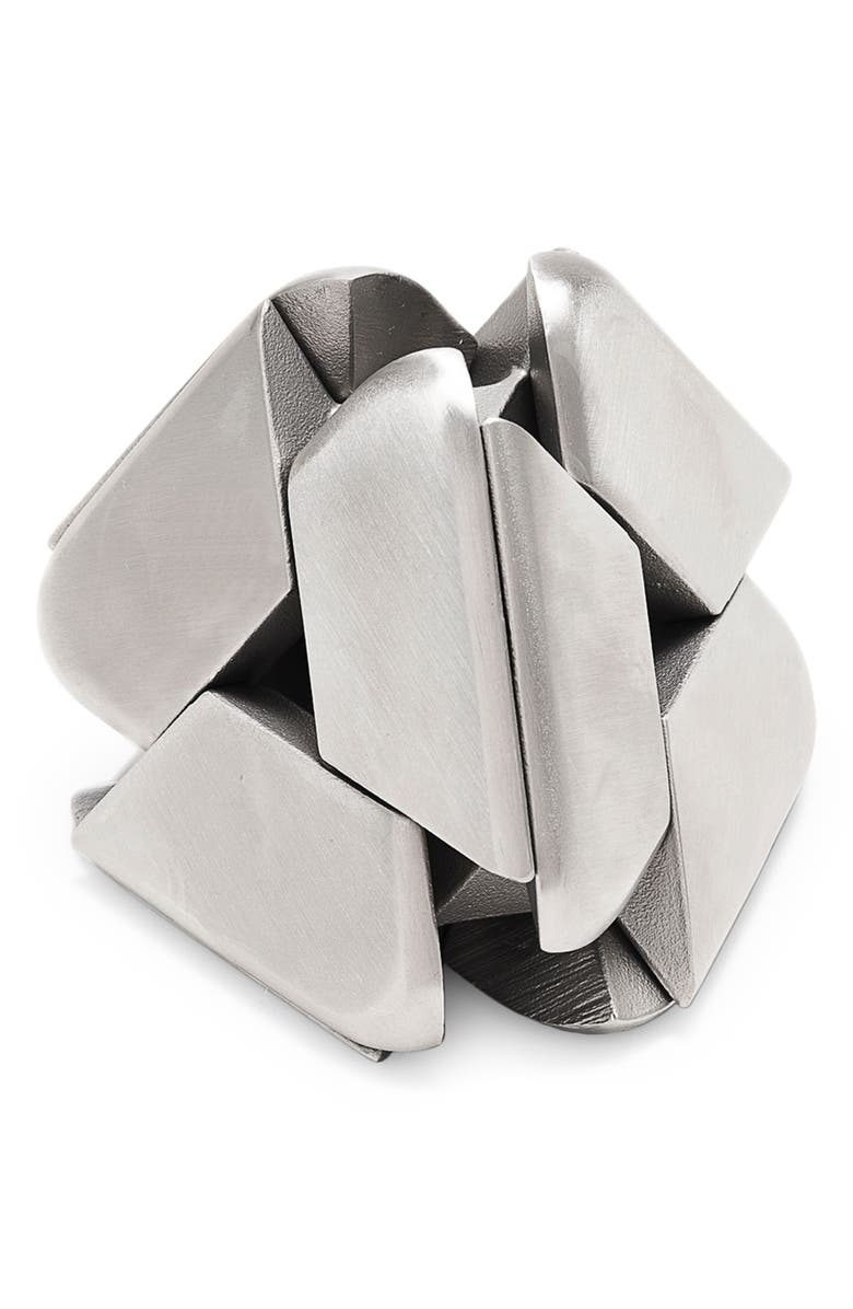 CRAIGHILL Tetra Stainless Steel Puzzle, Alternate, color, Stainless Steel