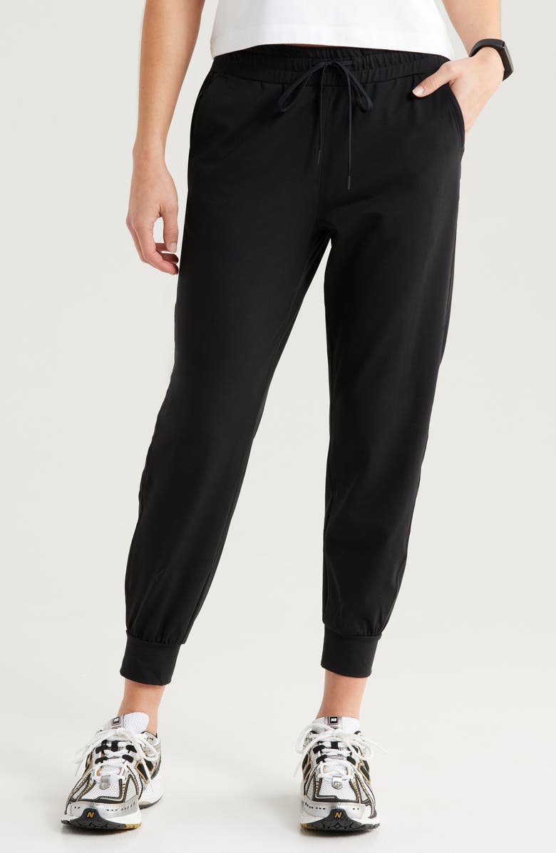 Zella Move In Pocket Joggers, Main, color, Black