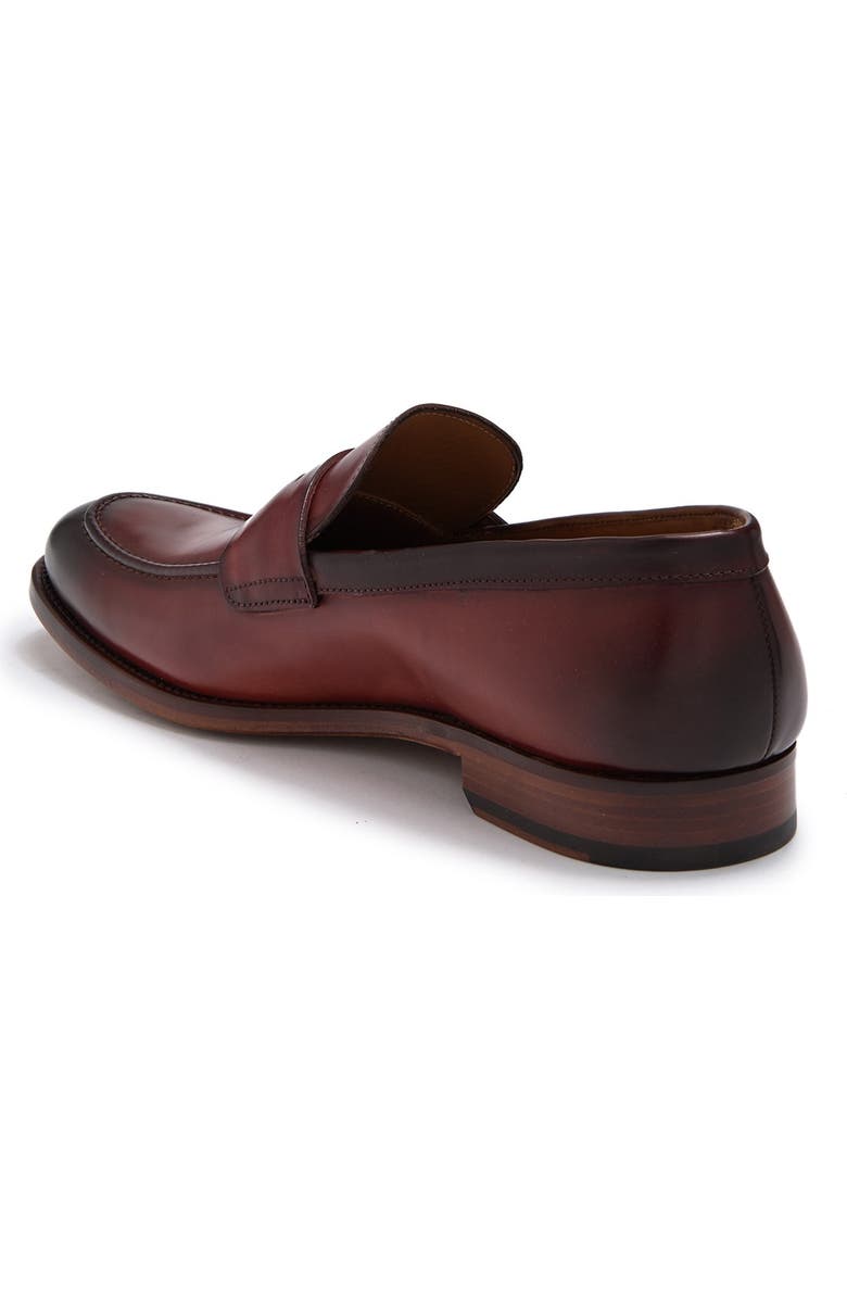 ANTONIO MAURIZI Leather Penny Loafer, Alternate, color,