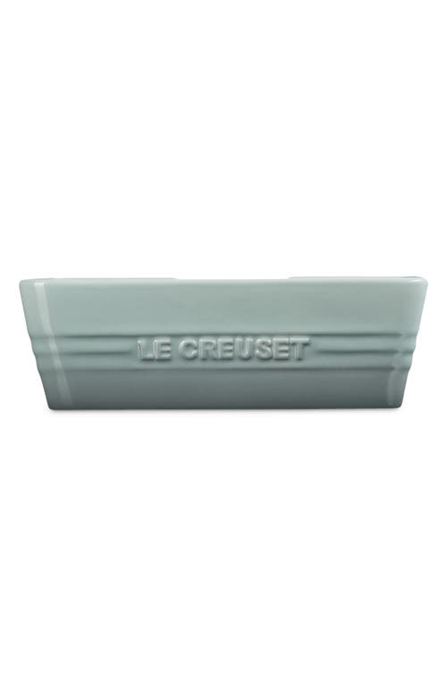 Le Creuset Signature Stoneware Napkin Holder In Sea Salt