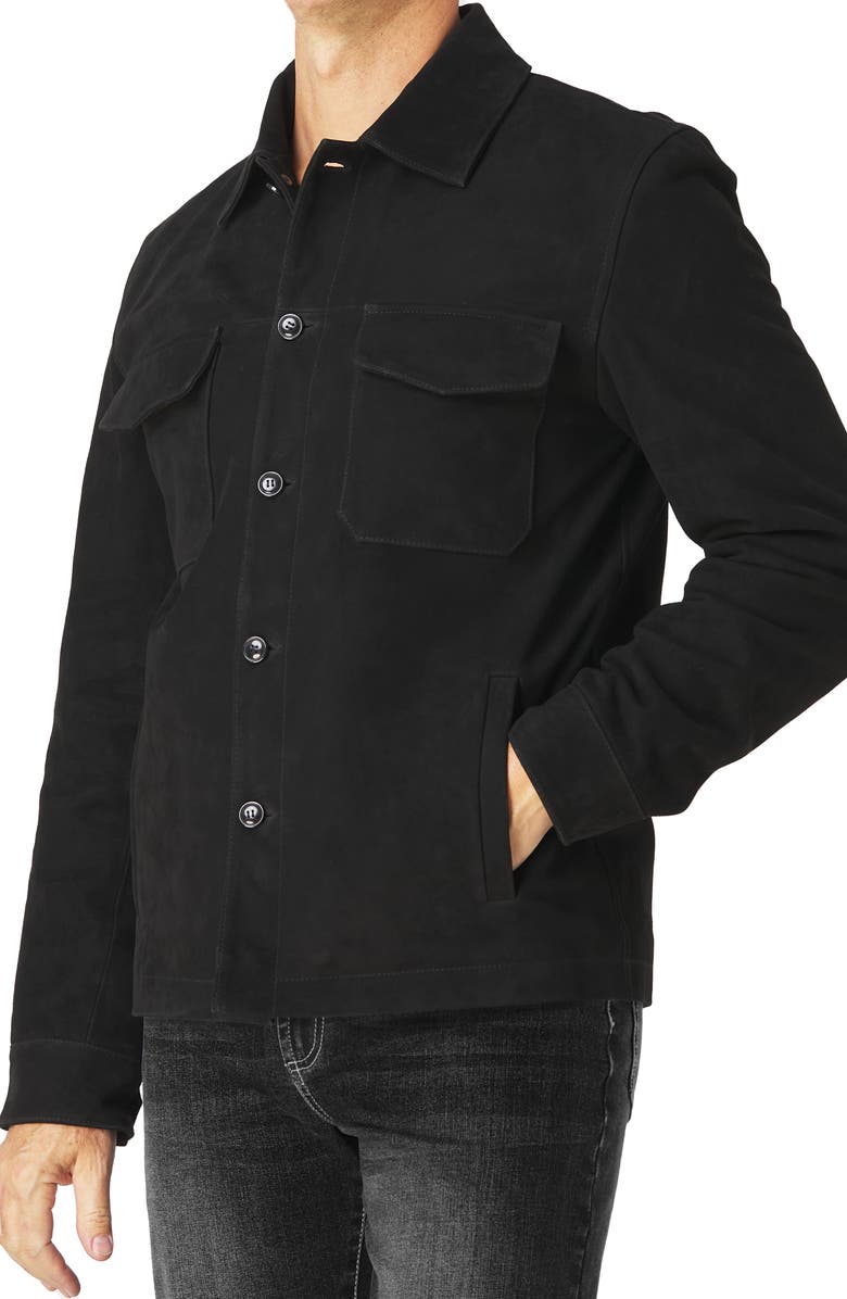 Slate & Stone Suede Work Jacket, Alternate, color,
