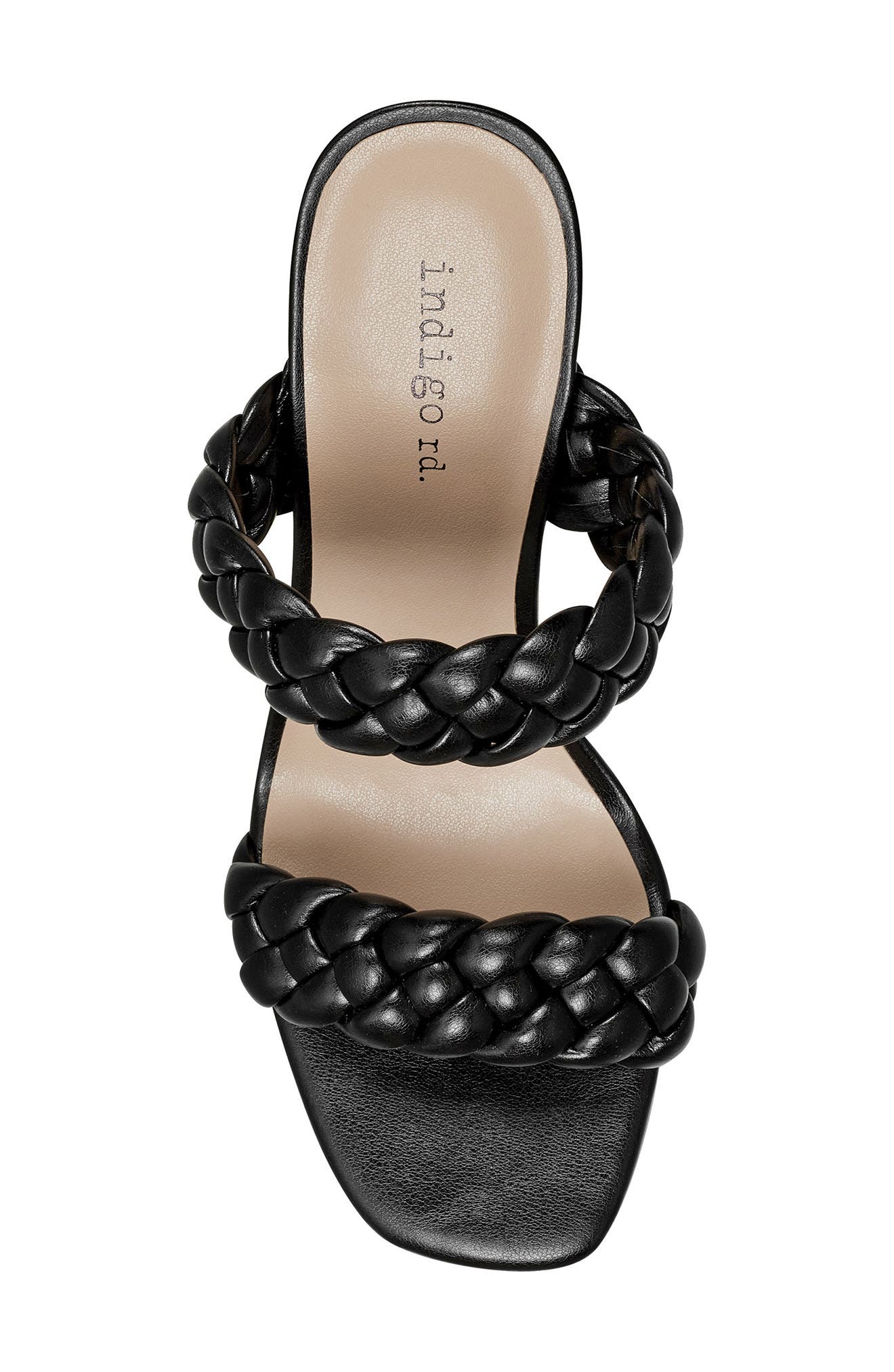 Indigo Rd Aleks Braided Strap Block Heel Sandal, Alternate, color, 