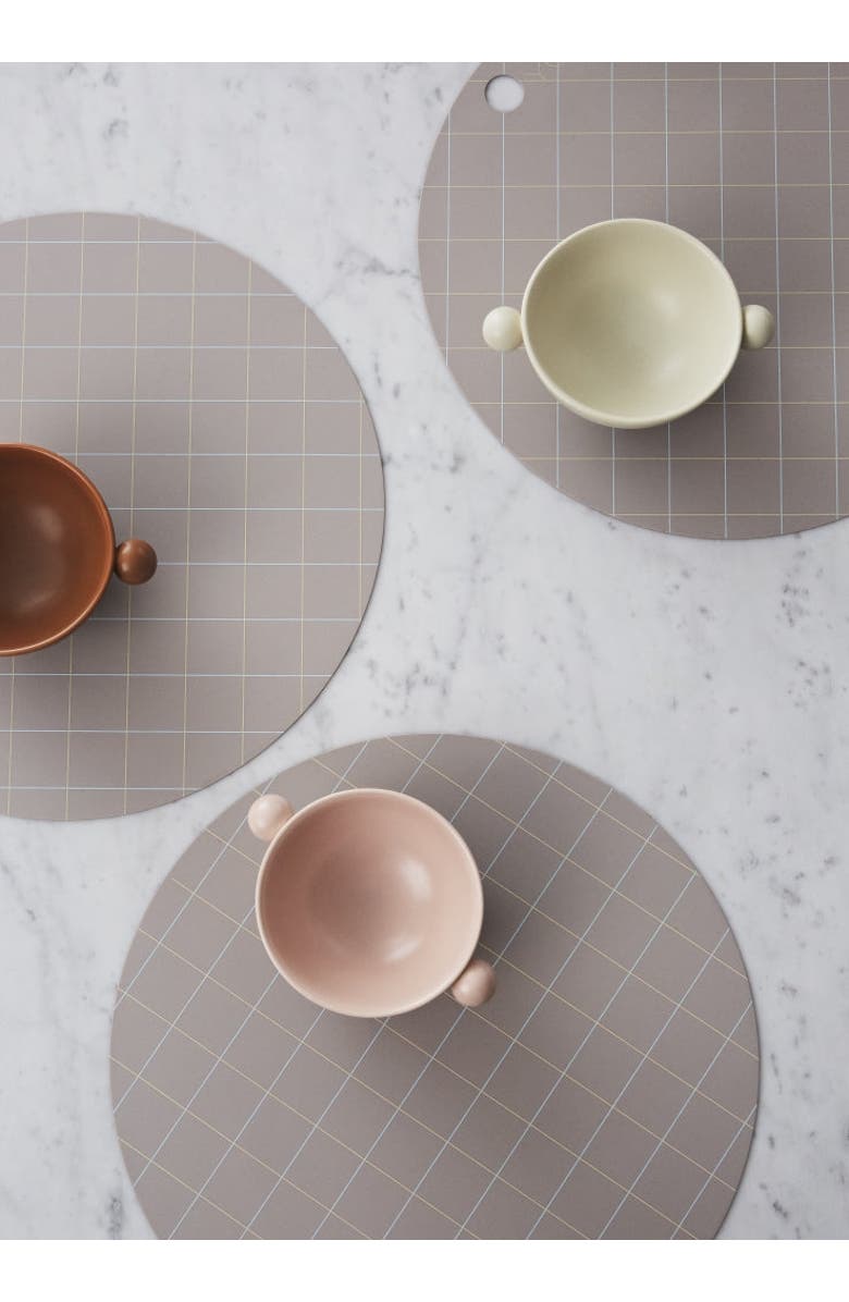 OYOY Placemat Hokei - Set of 2, Alternate, color, Clay