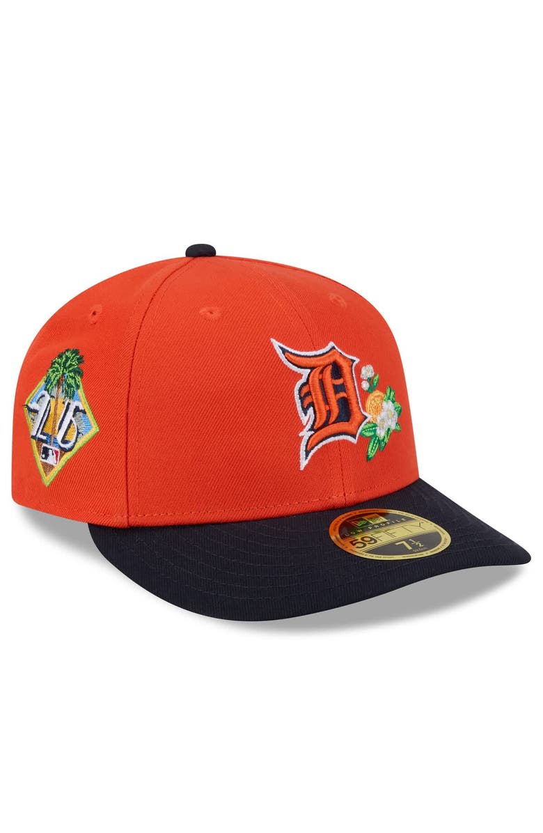 New Era Men's New Era Orange/Navy Detroit Tigers 2026 Spring Training Low Profile 59FIFTY Fitted Hat, Main, color, Orange