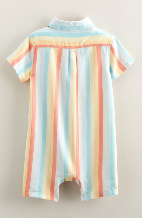 Tucker + Tate Embroidered Cotton Polo Romper