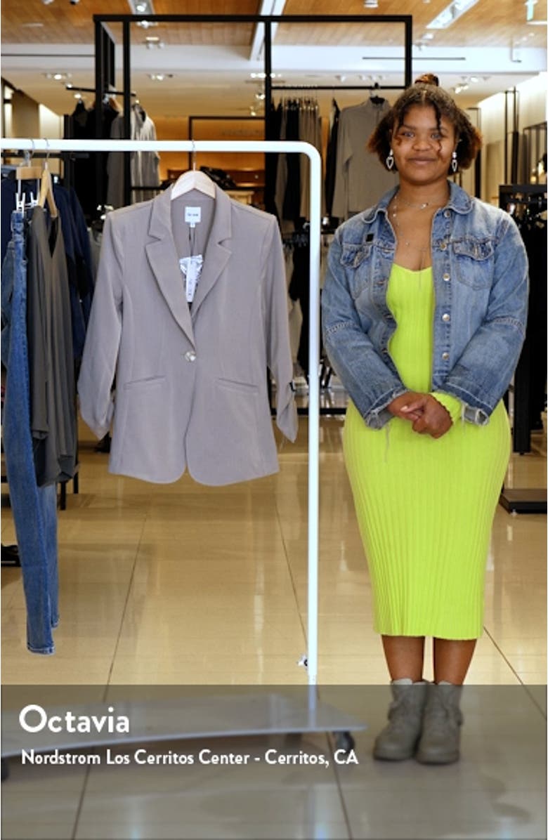 Avenue Scrunch Sleeve Blazer, sales video thumbnail