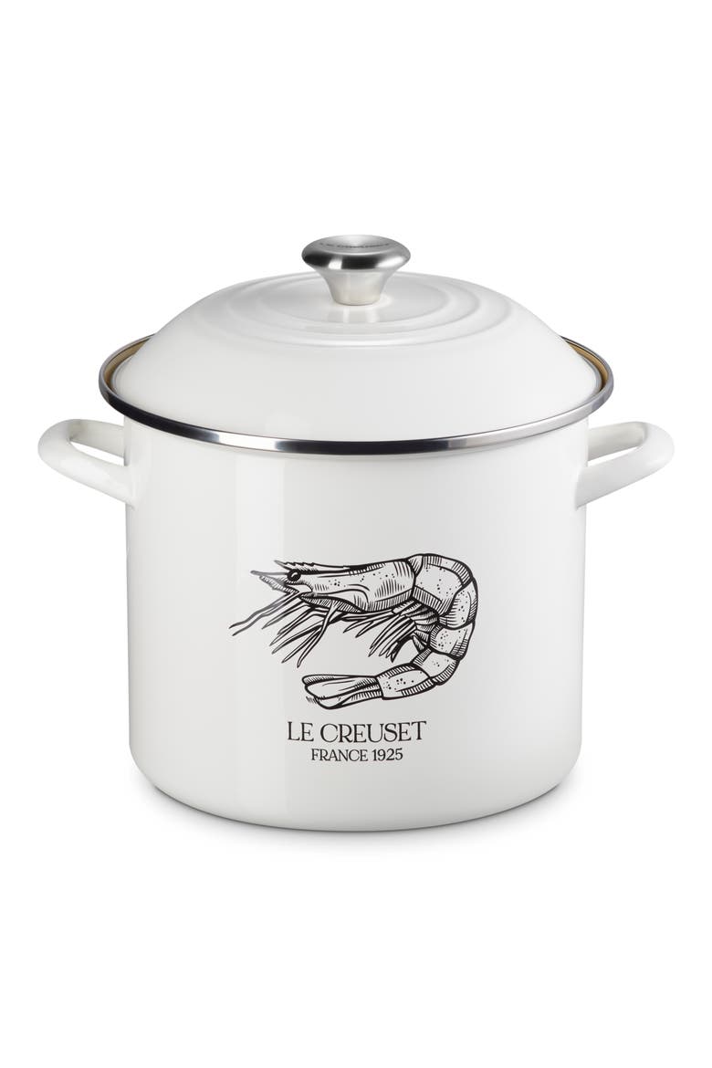 Shrimp Seafood Stock Pot, Alternate, color, WHITE