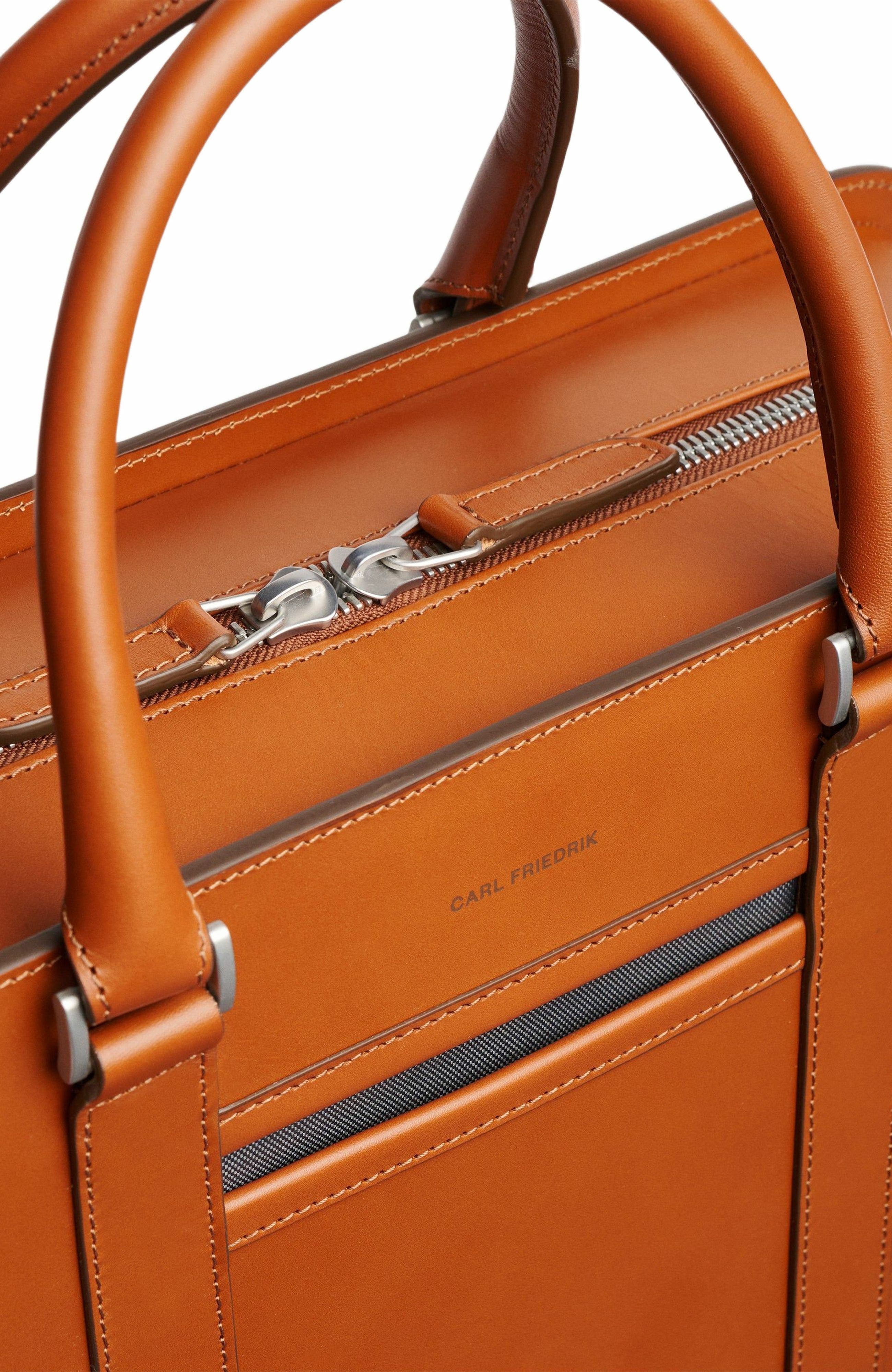 Palissy Overnight Briefcase, Alternate, color, Cognac