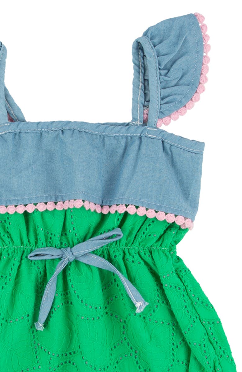 Miki Miette Willa Tank Bubble Romper, Alternate, color, Ipanema