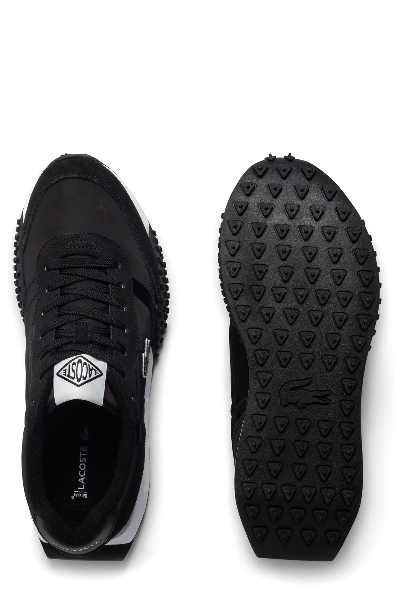 Lacoste L-Spin Evo 125 Sneaker, Alternate, color, Black/ Black