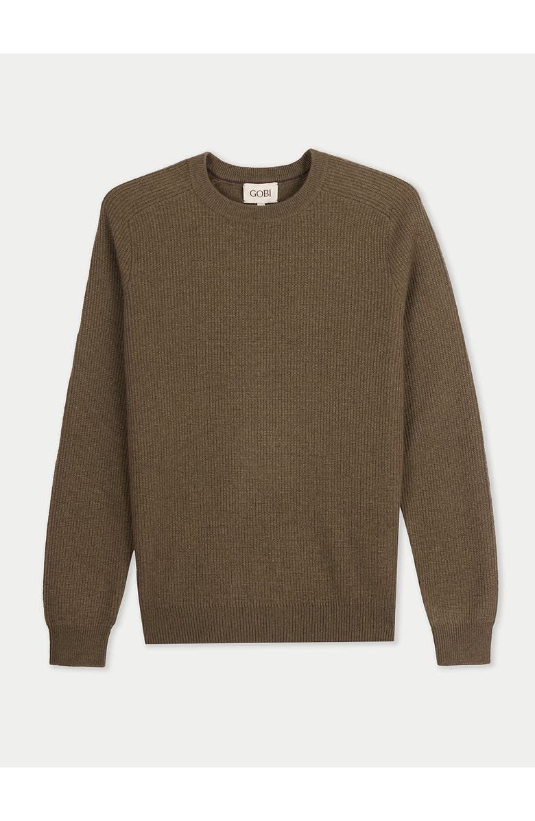 Gobi Cashmere Men's Ribbed Cashmere Sweater, Main, color, Cub