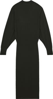 Reiss Suni Long Sleeve Midi Sweater Dress