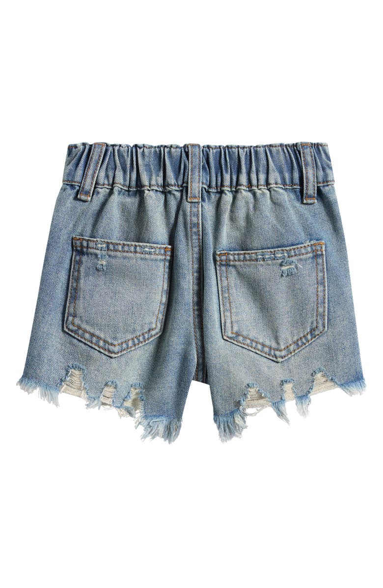 Vintage Havana Kids' Distressed Denim Shorts, Alternate, color, Light Wash