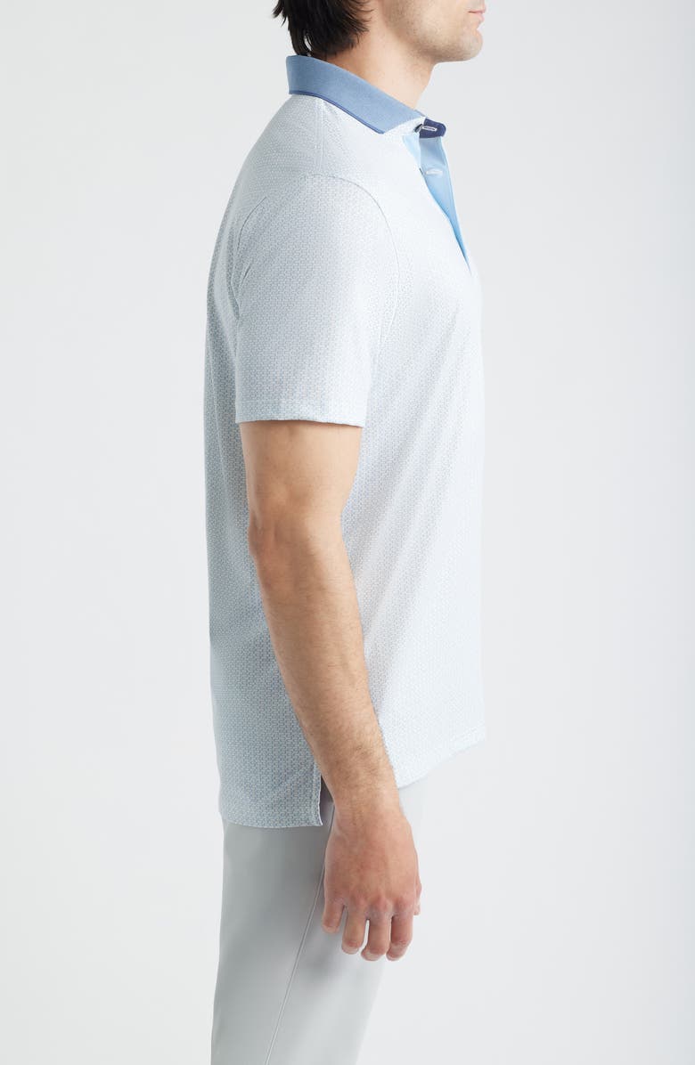 Greyson Iron Serpent Performance Polo, Alternate, color, Arctic