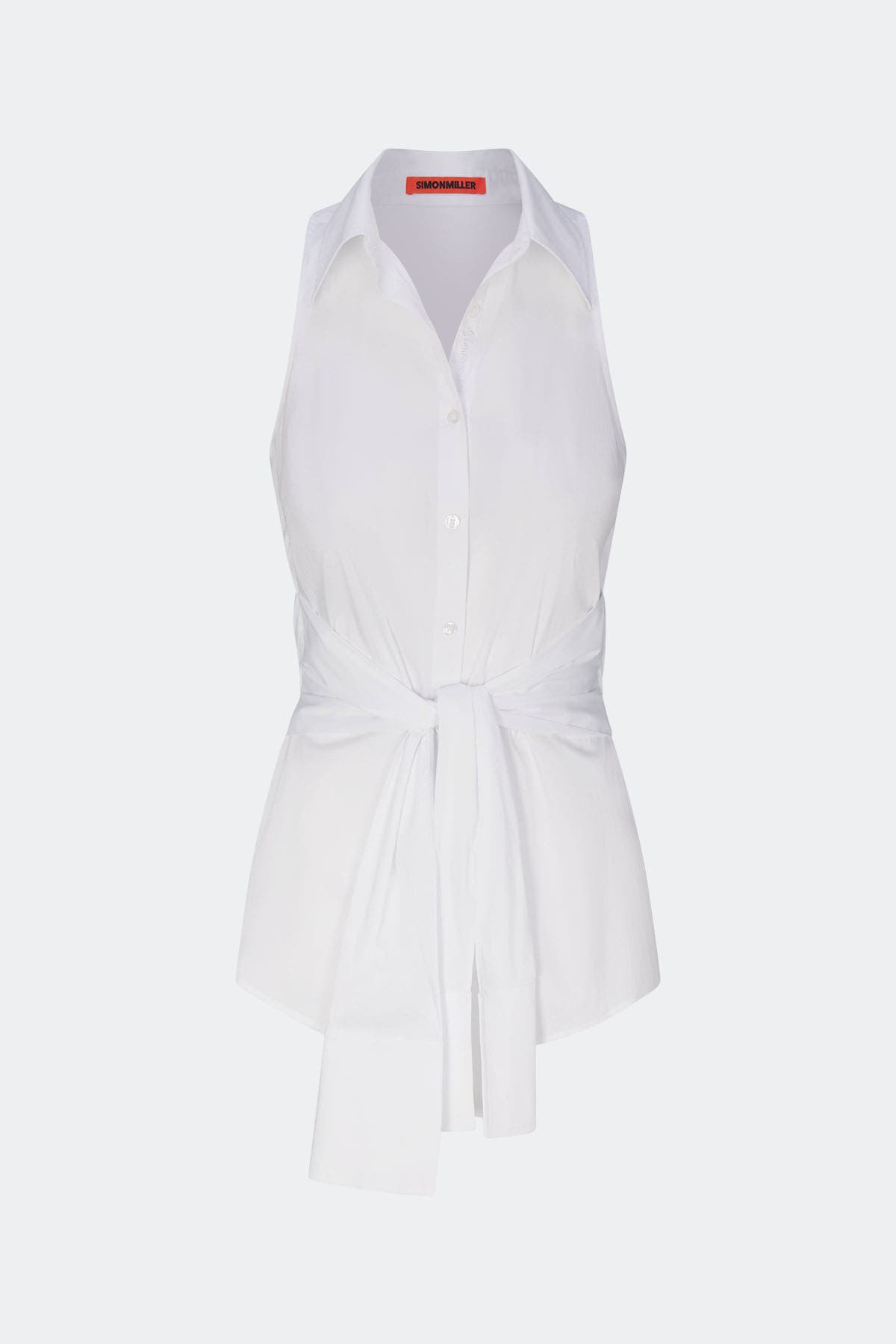 Inna Sleeveless Poplin Top